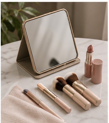 Compact routine tray context